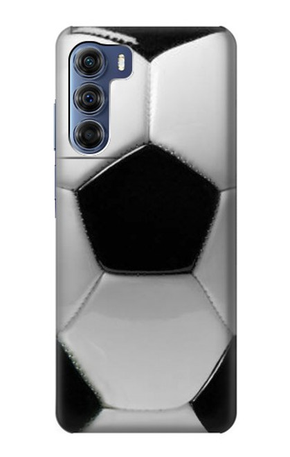 W2964 Football Soccer Ball Hard Case and Leather Flip Case For Motorola Edge S30