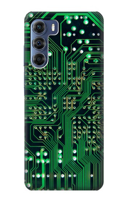 W3392 Electronics Board Circuit Graphic Hard Case and Leather Flip Case For Motorola Edge S30