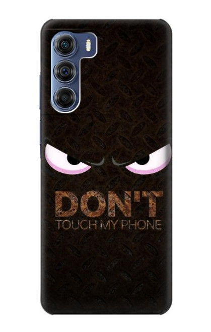 W3412 Do Not Touch My Phone Hard Case and Leather Flip Case For Motorola Edge S30