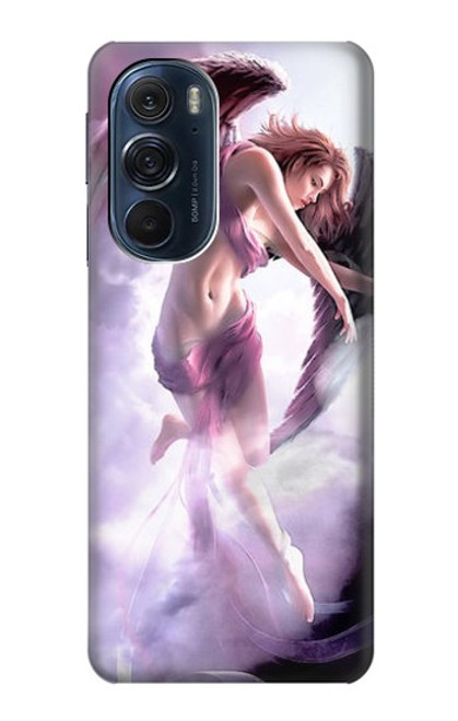 W0407 Fantasy Angel Hard Case and Leather Flip Case For Motorola Edge X30