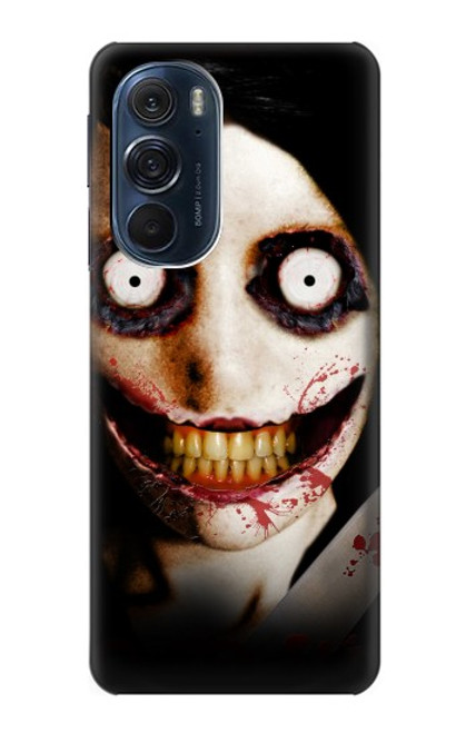 W1344 Jeff the Killer Hard Case and Leather Flip Case For Motorola Edge X30