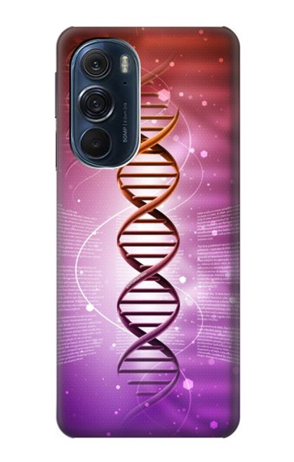 W2573 Dna Genetic Code Hard Case and Leather Flip Case For Motorola Edge X30