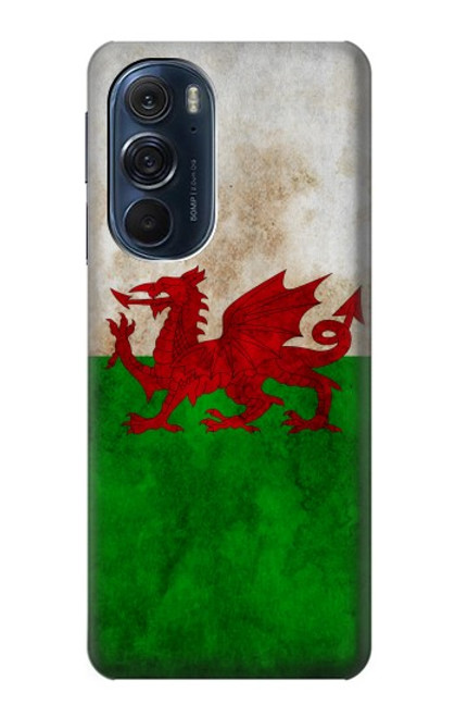 W2976 Wales Football Soccer Flag Hard Case and Leather Flip Case For Motorola Edge X30