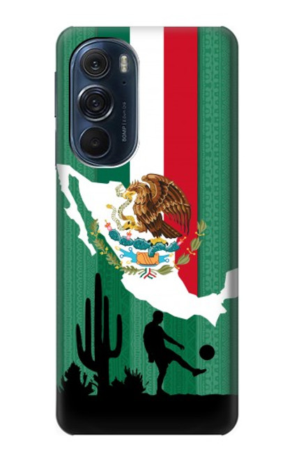 W2994 Mexico Football Soccer Hard Case and Leather Flip Case For Motorola Edge X30