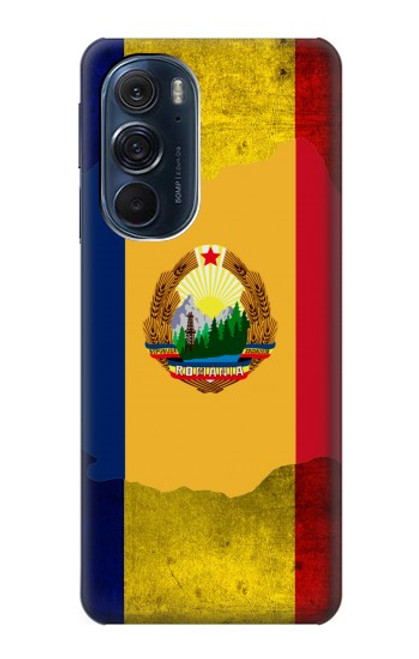 W3021 Romania Flag Hard Case and Leather Flip Case For Motorola Edge X30