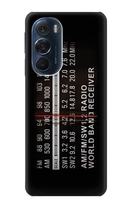 W3242 Analog Radio Tuning Hard Case and Leather Flip Case For Motorola Edge X30