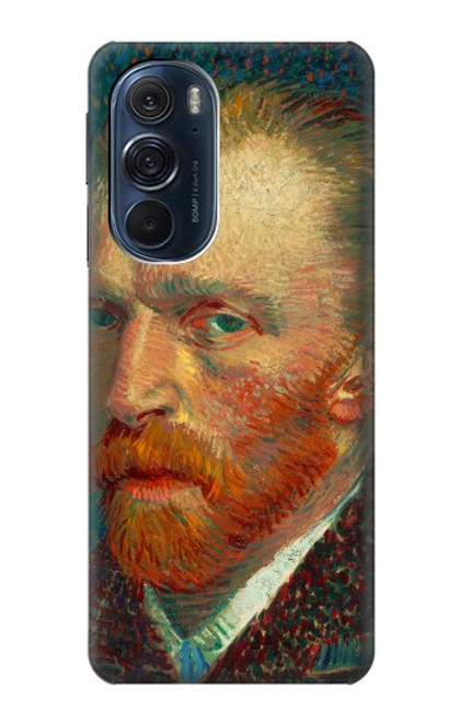 W3335 Vincent Van Gogh Self Portrait Hard Case and Leather Flip Case For Motorola Edge X30