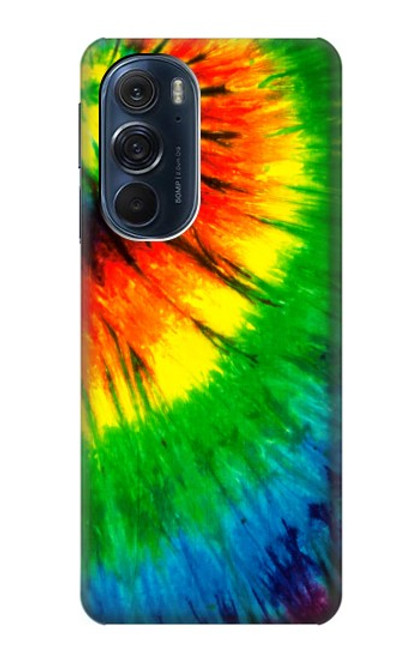 W3422 Tie Dye Hard Case and Leather Flip Case For Motorola Edge X30