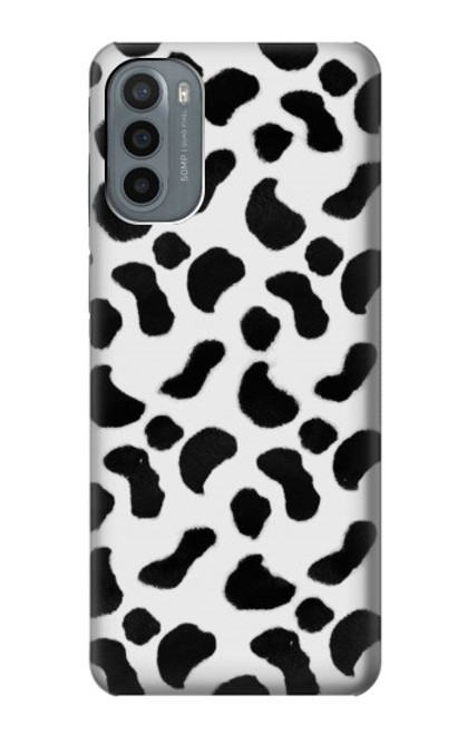 W2728 Dalmatians Texture Hard Case and Leather Flip Case For Motorola Moto G31