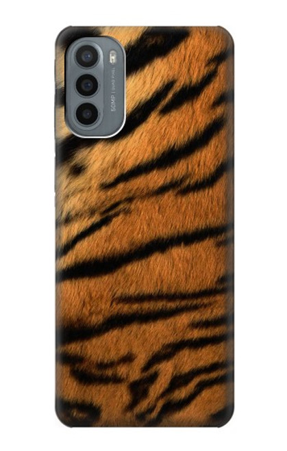 W2962 Tiger Stripes Graphic Printed Hard Case and Leather Flip Case For Motorola Moto G31