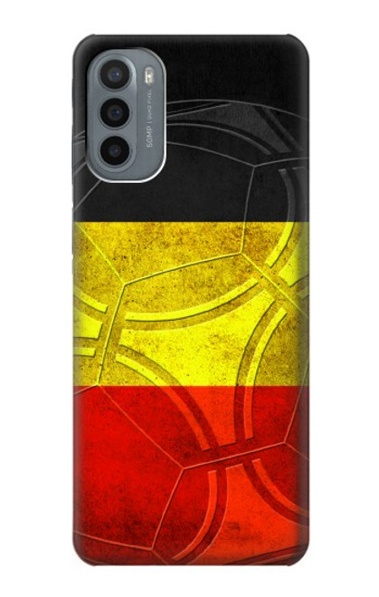 W2965 Belgium Football Soccer Hard Case and Leather Flip Case For Motorola Moto G31