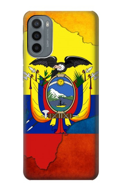 W3020 Ecuador Flag Hard Case and Leather Flip Case For Motorola Moto G31