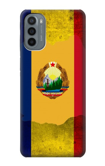 W3021 Romania Flag Hard Case and Leather Flip Case For Motorola Moto G31