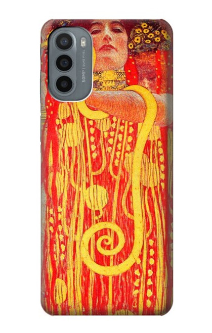 W3352 Gustav Klimt Medicine Hard Case and Leather Flip Case For Motorola Moto G31