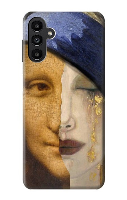 W3853 Mona Lisa Gustav Klimt Vermeer Hard Case and Leather Flip Case For Samsung Galaxy A13 5G