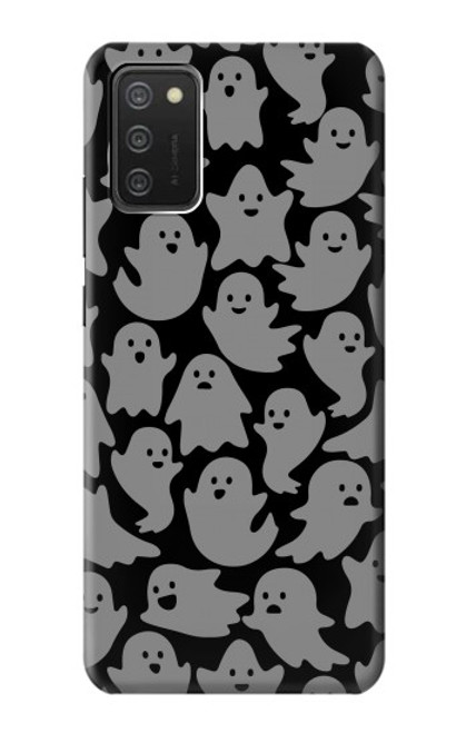 W3835 Cute Ghost Pattern Hard Case and Leather Flip Case For Samsung Galaxy A03S