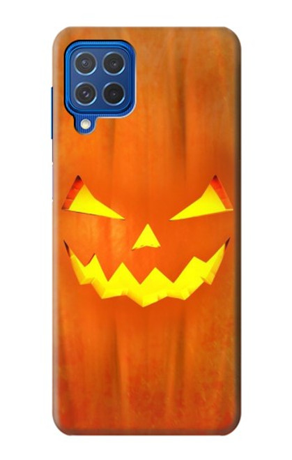W3828 Pumpkin Halloween Hard Case and Leather Flip Case For Samsung Galaxy M62