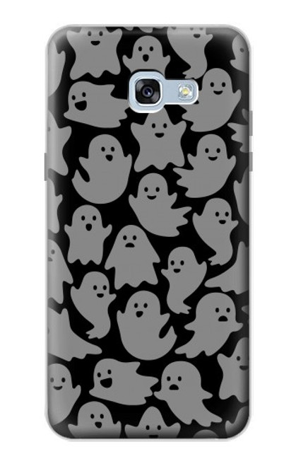 W3835 Cute Ghost Pattern Hard Case and Leather Flip Case For Samsung Galaxy A5 (2017)