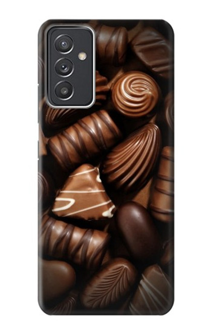 W3840 Dark Chocolate Milk Chocolate Lovers Hard Case and Leather Flip Case For Samsung Galaxy Quantum 2