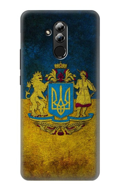 W3858 Ukraine Vintage Flag Hard Case and Leather Flip Case For Huawei Mate 20 lite