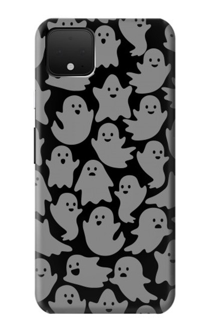 W3835 Cute Ghost Pattern Hard Case and Leather Flip Case For Google Pixel 4 XL