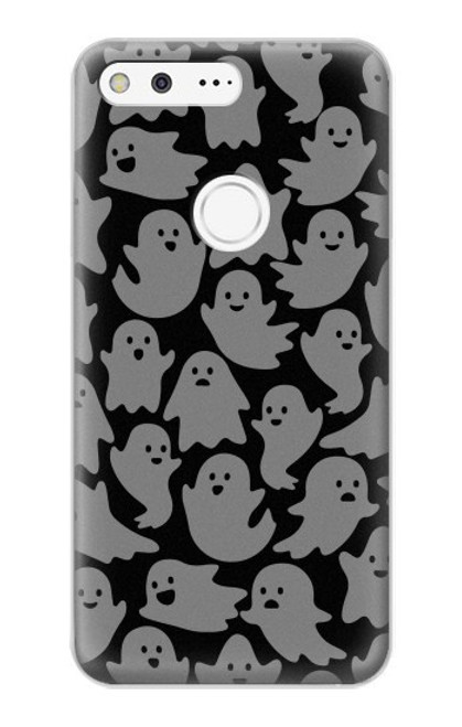 W3835 Cute Ghost Pattern Hard Case and Leather Flip Case For Google Pixel XL