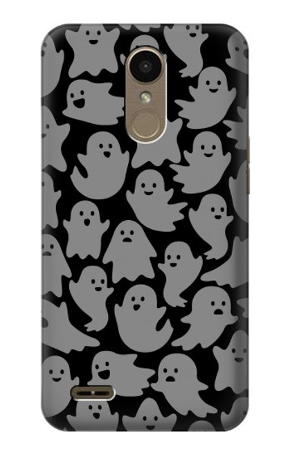 W3835 Cute Ghost Pattern Hard Case and Leather Flip Case For LG K10 (2018), LG K30