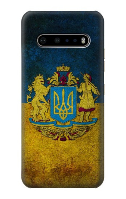 W3858 Ukraine Vintage Flag Hard Case and Leather Flip Case For LG V60 ThinQ 5G