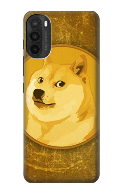 W3826 Dogecoin Shiba Hard Case and Leather Flip Case For Motorola Moto G71 5G