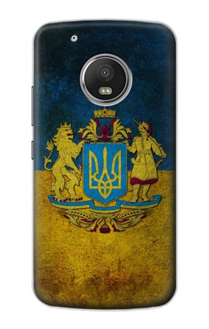 W3858 Ukraine Vintage Flag Hard Case and Leather Flip Case For Motorola Moto G5 Plus