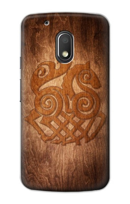 W3830 Odin Loki Sleipnir Norse Mythology Asgard Hard Case and Leather Flip Case For Motorola Moto G4 Play