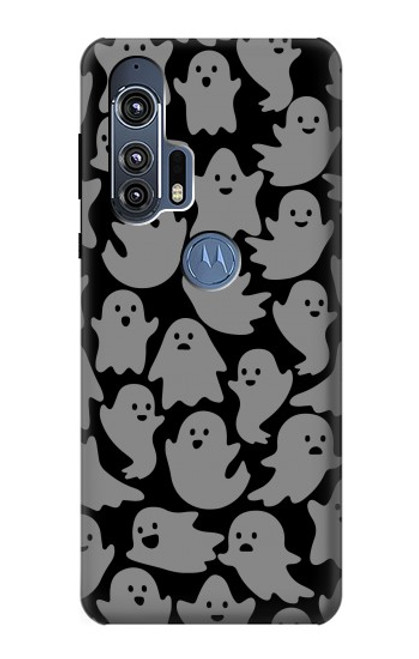 W3835 Cute Ghost Pattern Hard Case and Leather Flip Case For Motorola Edge+