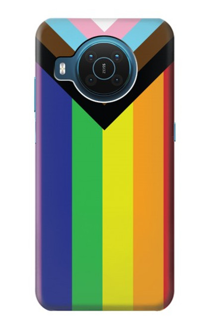 W3846 Pride Flag LGBT Hard Case and Leather Flip Case For Nokia X20