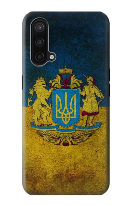 W3858 Ukraine Vintage Flag Hard Case and Leather Flip Case For OnePlus Nord CE 5G