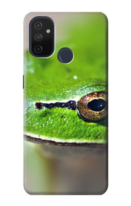 W3845 Green frog Hard Case and Leather Flip Case For OnePlus Nord N100