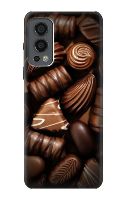 W3840 Dark Chocolate Milk Chocolate Lovers Hard Case and Leather Flip Case For OnePlus Nord 2 5G