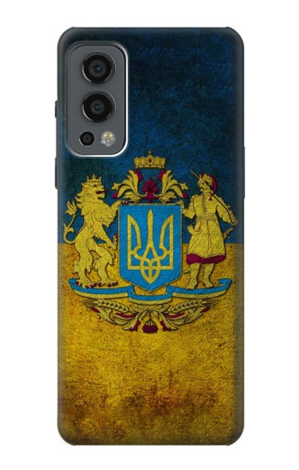 W3858 Ukraine Vintage Flag Hard Case and Leather Flip Case For OnePlus Nord 2 5G