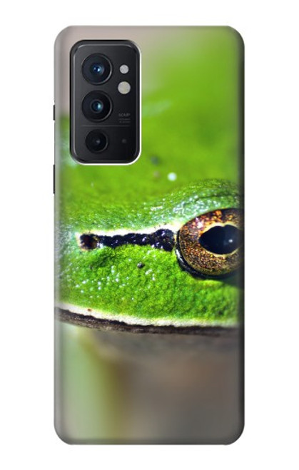 W3845 Green frog Hard Case and Leather Flip Case For OnePlus 9RT 5G