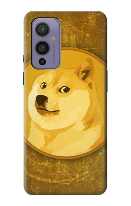 W3826 Dogecoin Shiba Hard Case and Leather Flip Case For OnePlus 9