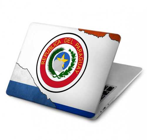 W3017 Paraguay Flag Hard Case Cover For MacBook Pro 14 M1,M2,M3 (2021,2023) - A2442, A2779, A2992, A2918