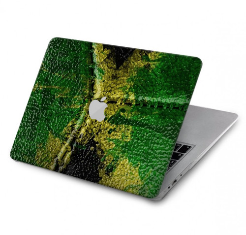 W3319 Jamaica Flag Vintage Football Graphic Hard Case Cover For MacBook Pro 14 M1,M2,M3 (2021,2023) - A2442, A2779, A2992, A2918