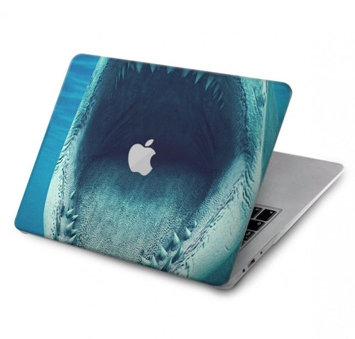 W3548 Tiger Shark Hard Case Cover For MacBook Pro 14 M1,M2,M3 (2021,2023) - A2442, A2779, A2992, A2918