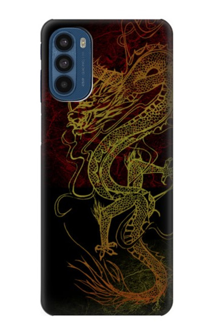 W0354 Chinese Dragon Hard Case and Leather Flip Case For Motorola Moto G41