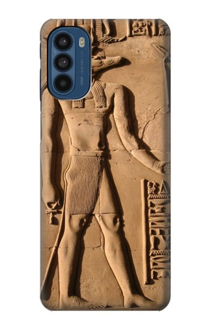 W0391 Egyptian Sobek Hard Case and Leather Flip Case For Motorola Moto G41