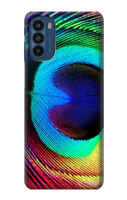 W0511 Peacock Hard Case and Leather Flip Case For Motorola Moto G41