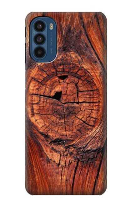 W0603 Wood Graphic Printed Hard Case and Leather Flip Case For Motorola Moto G41