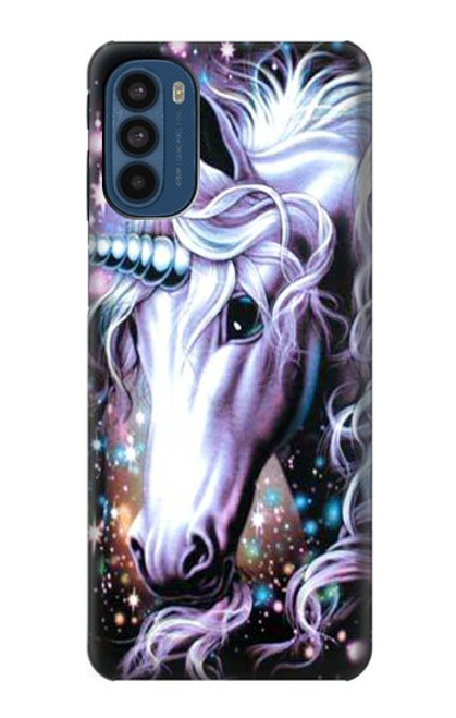 W0749 Unicorn Horse Hard Case and Leather Flip Case For Motorola Moto G41