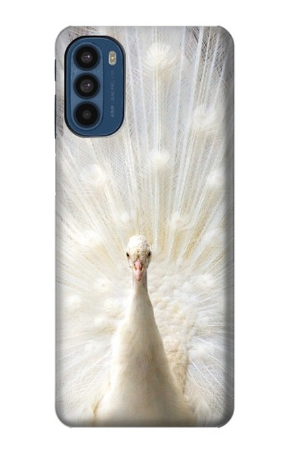 W1980 White Peacock Hard Case and Leather Flip Case For Motorola Moto G41