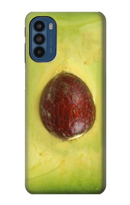 W2552 Avocado Fruit Hard Case and Leather Flip Case For Motorola Moto G41