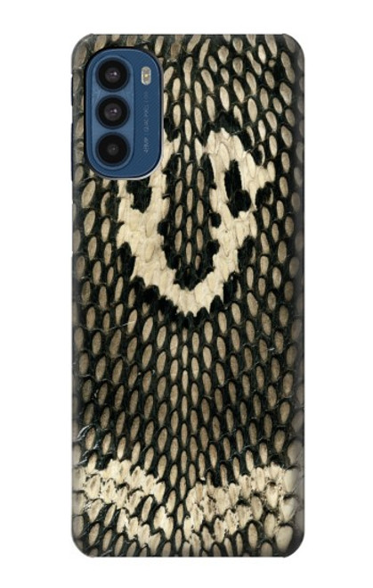 W2711 King Cobra Snake Skin Graphic Printed Hard Case and Leather Flip Case For Motorola Moto G41